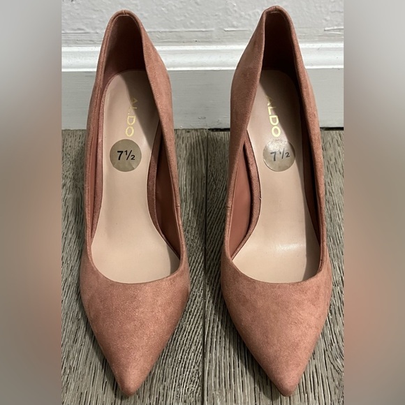 Aldo Shoes - Aldo Praline Suede 3 7/8” Stiletto Women’s Heels size 7.5